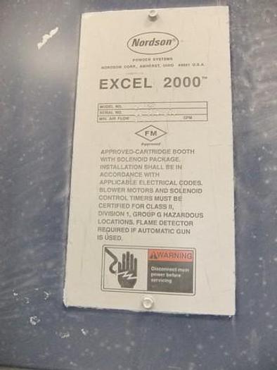 Used 2010 Nordson XL-2003S Powder Coat Booth