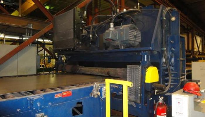 Used 8' (96") x .500" Delta Brand Power Squaring Shear (Used)