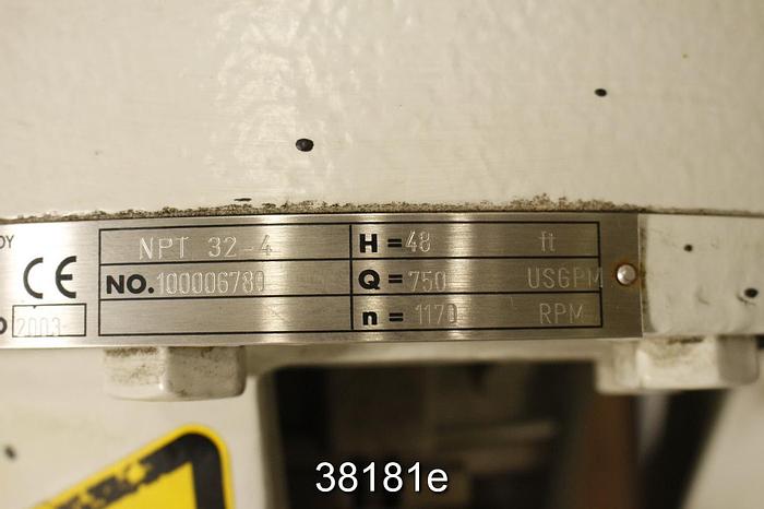 Unused Sulzer NPT 32-4 Pump, 4x6x14, Unused #38181