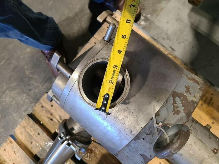 Used Rotary Lobe Pos Displacement Pump Stainless Steel Resin Liquid Pump