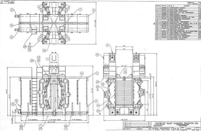 Excellent 1992 Wheelabrator A3-9395 #MR2005