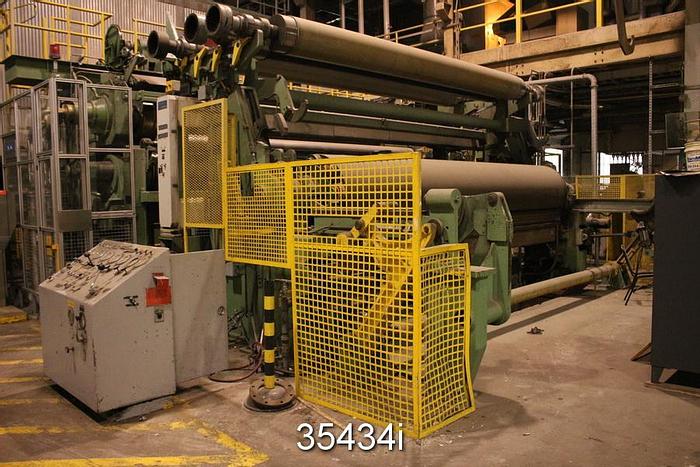 Refurbished Beloit Rebuilt 188" Complete Fourdrinier Paper Machine #35434