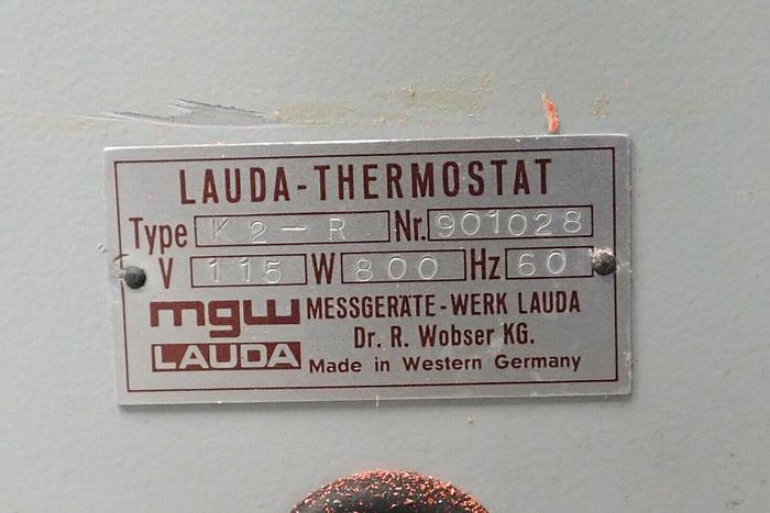 Used Brinkmann MGW Lauda K-2/R Heated Circulating Compressor Water Bath