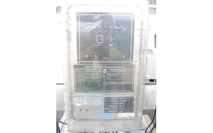 Used USED DRY POLYMER BATCH MIXER, CAPACITY: 50 USG