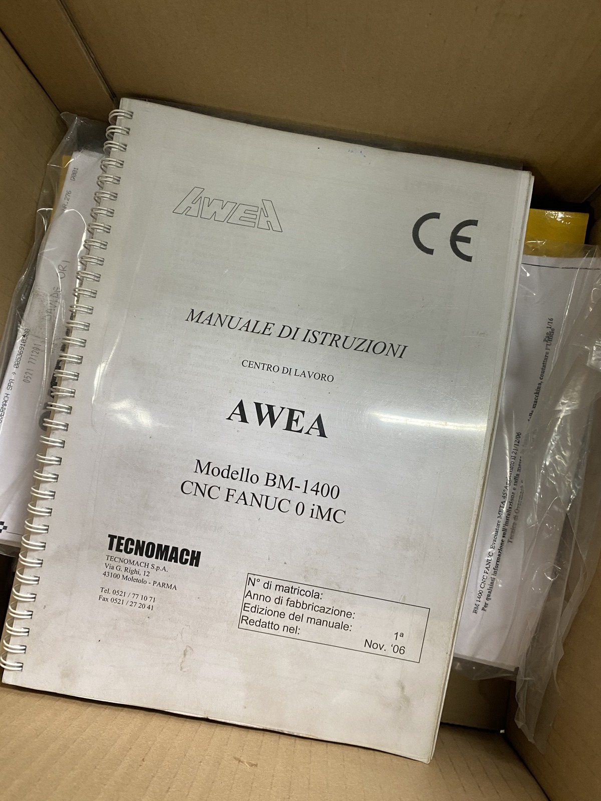 Refurbished 2007 AWEA BM-1400