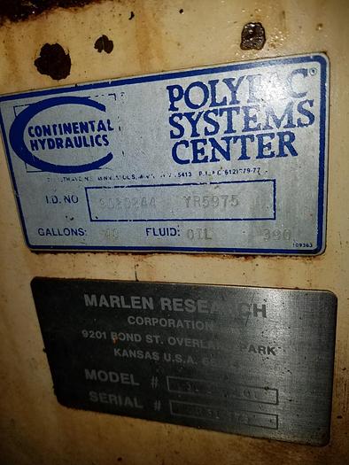 Used MARLIN  Model 750 Corn Chip Extruder