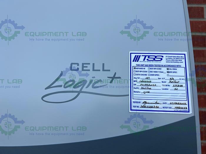 Used Labconco  322391101 Cell Logic+ Class II Type A2 Biosafety Cabinet w/ Temp Zone