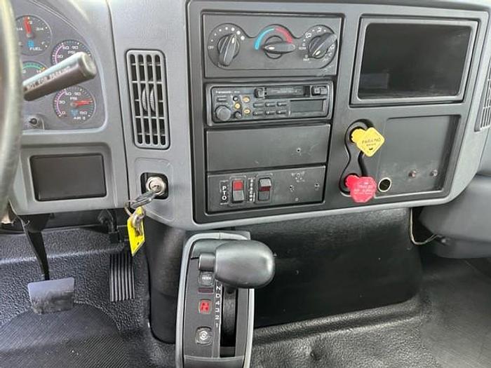 Used 2005 International 4400 FLATBED  72FT OVER CENTER BUCKET TRUCK