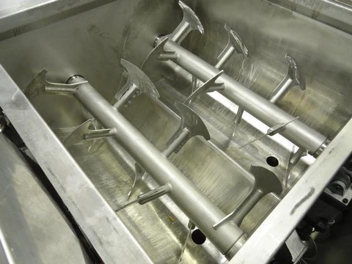 Used Wolfking Dual Shaft Paddle Blender; Md#TSM1500; 3,000 Lbs