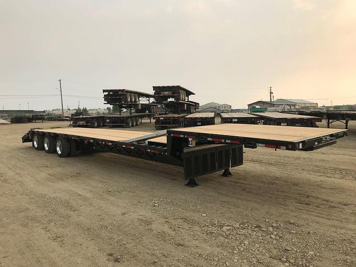 Used 2022 Lode King Tridem Step Deck with Ramps