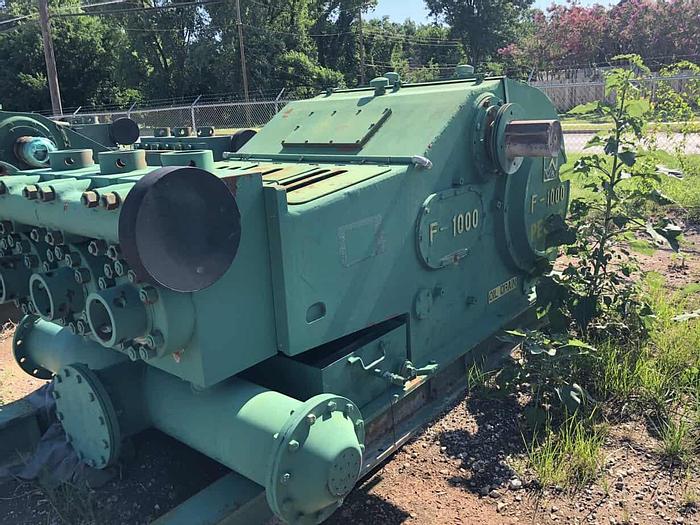 Used F-1000 PECOS Mud Pump