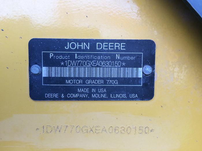 Usado 2013 JOHN DEERE 770G
