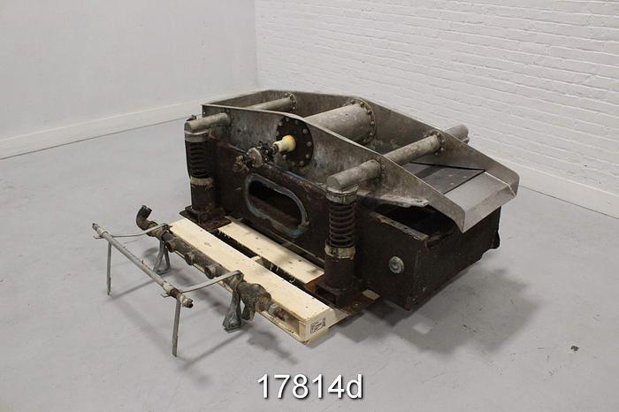 Used Voith 500K Vibrating Screen, 18"x52" Screening Area, 1/8" Holes #17814