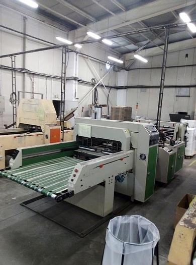 Used 2008 Plas Alliance (Taiwan) PL42TPFA-V250 T-shirt Bags Making Machine