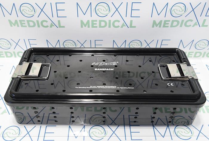 Used Anspach Black Max Drill Instrument Sterilization Case with Accessories Tray