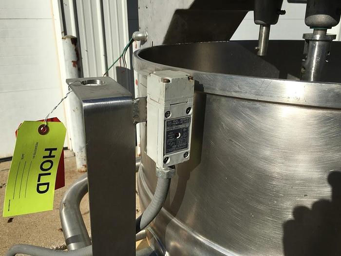 Used 60 GALLON GROEN DTA /3-60 KETTLE – S/S – JACKETED (#9346)