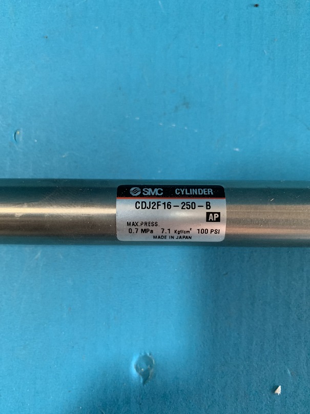 Used SMC Air Cylinder CDJ2F16-250-B