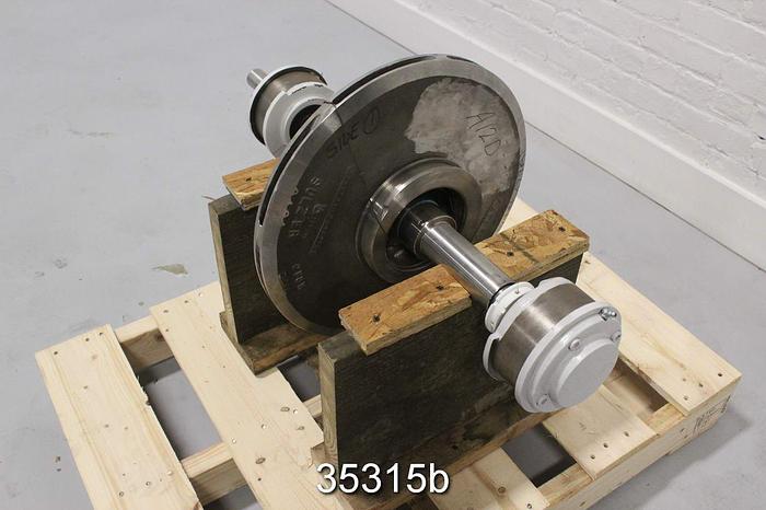 Used Warren 5DTB17 Pump Rotating Assembly #35315