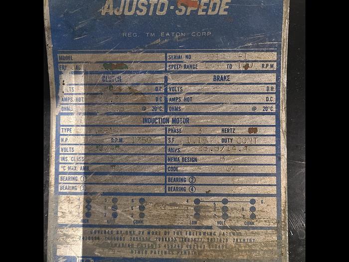 Used Minster 60 Ton Stamping Punch Press OBI with Roll Feed & Press Watch