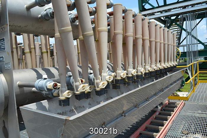 Used Black Clawson 56-3 CBT X-Clone Cleaner System #30021