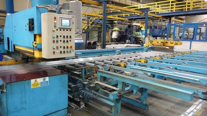 Used 1500 mton x 6-7" Farrel Aluminum Extrusion Line: EX-497