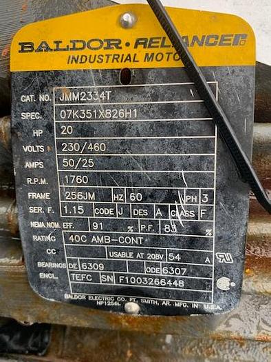 Used Goulds 4'' x 3'' Mild Steel Centrifugal Pump