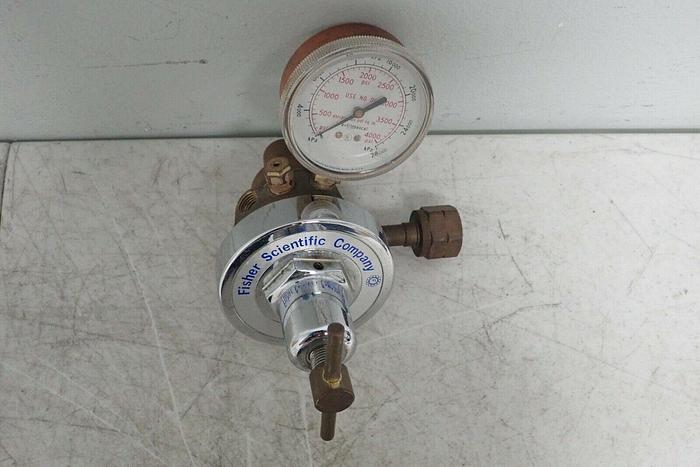 Used Fisher Scientific Gauge Gas Regulator with CGA-350 Fitting