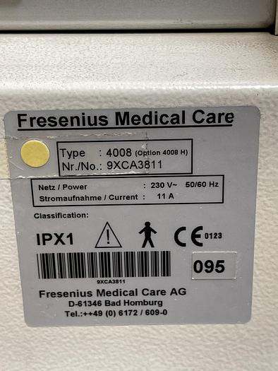 Used Fresenius 4008 (Option: 4008H)