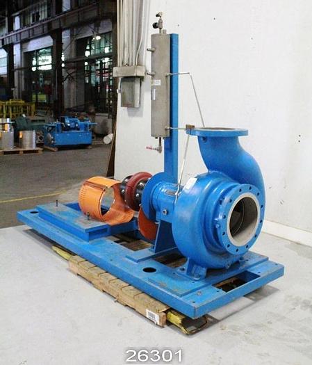Used Goulds 3180 Goulds 3180, 10X12X16, 6845 Gpm, With John Crane Seal Support System, On Fabricated Base, New #26301