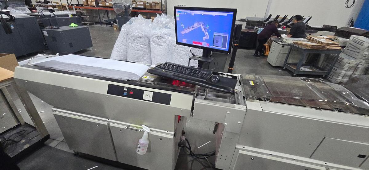 Used Bluecrest / Pitney Bowes APS Flowmaster Inserter