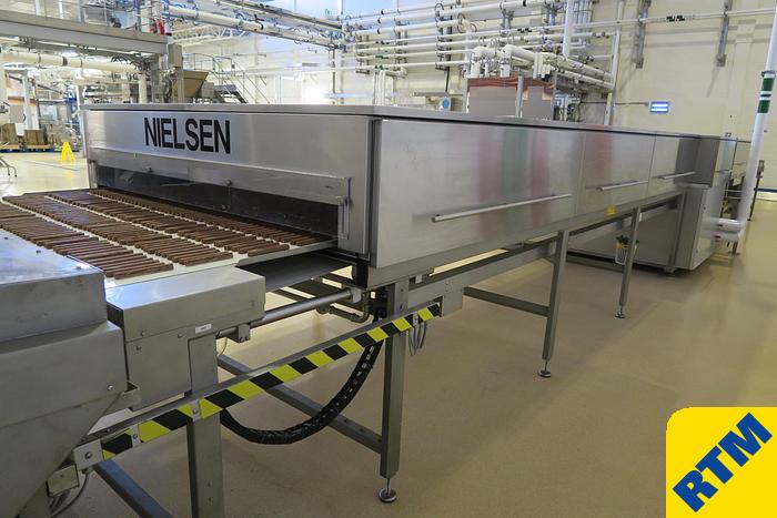 Used Enrobing Line, Cooling Tunnels & Temperers