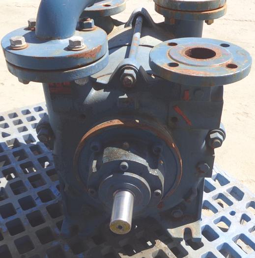 Used Pump, Vacuum, 15 HP, Liquid Ring, Travaini, 2-stage #S743032