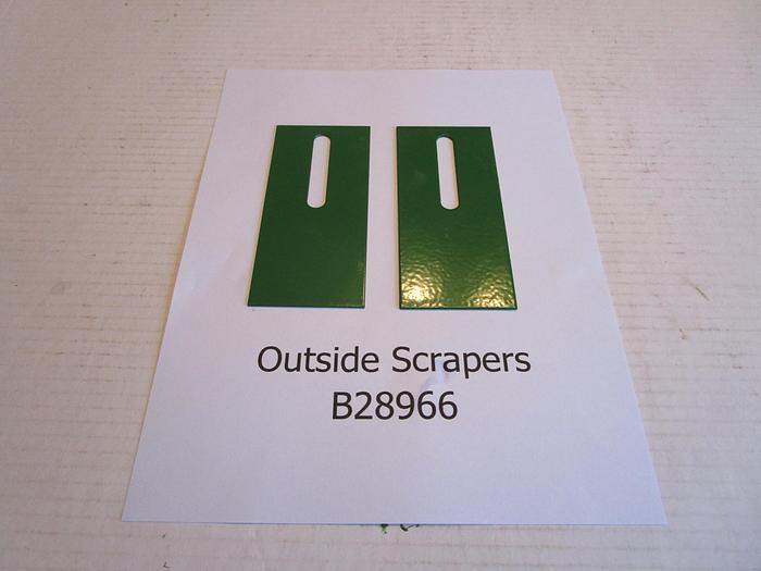 New Set of B28966 Outside Scrapers Blades for John Deere 71 and Yetter 71 series planter