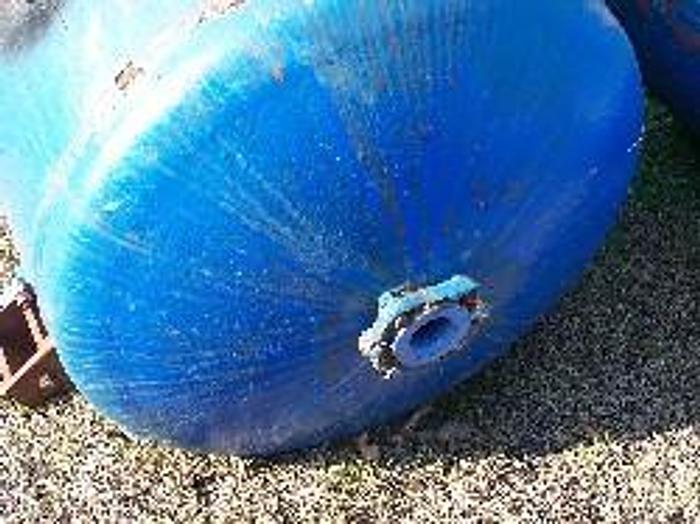 Used Pfaudler approximately 100 gallon #3315 glass lined tank
