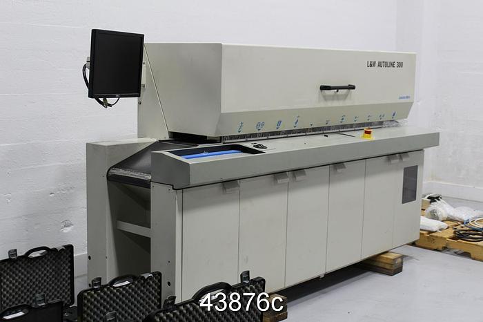 Used Lorentzen & Wettre Autoline 300 Profile Measuring Station, Roughness Tester #43876