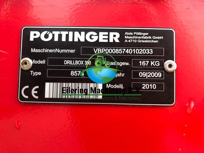 Gebruikt JABELMANN SMARAGD + POTTINGER SEEDER TE KOOP - NEDERLAND