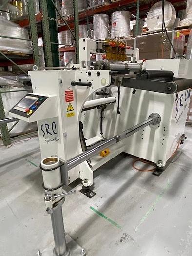 Used 24" WIDE SRC SYSTEMS MODEL 1010 REVERSIBLE DOCTOR MACHINE 40" DIAMETERS