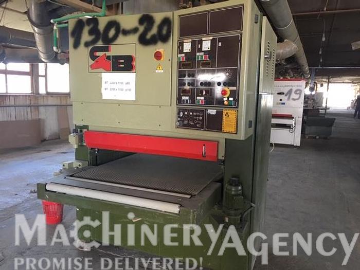 Used Wide belt sander CB 2NRT 1100, 1998 for Sale at MachineryAgency