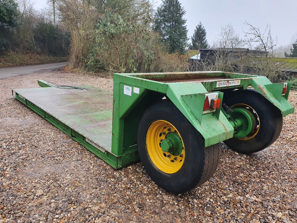 Used Cherry Products Low Loader Trailer