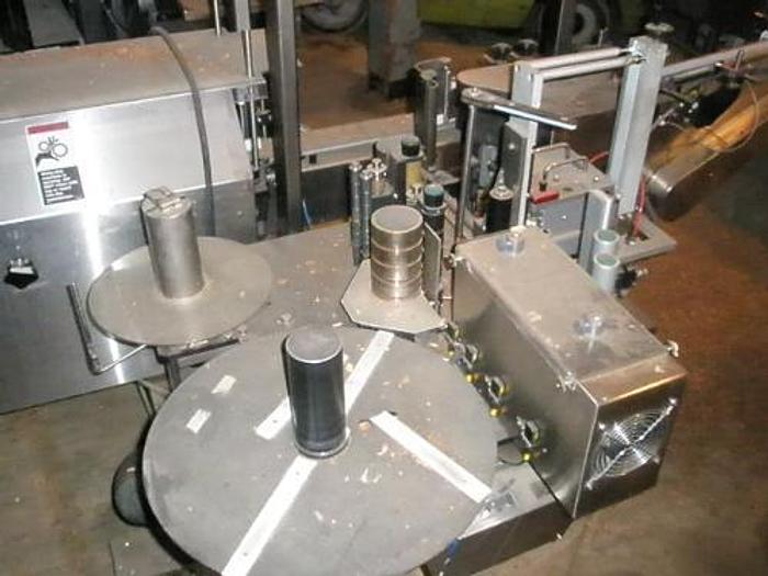 Used Labeler, Pressure Sensitive, New Jersey, Mdl 33YRSP, Vials #S735113