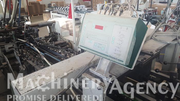 Used 1984 Bobst DOMINO 110-M Folder gluer
