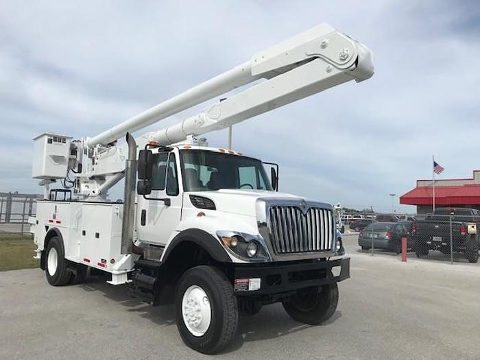 Used 2009 International 7300 4x4 Altec AA755-MH 60ft Bucket Truck - C17271