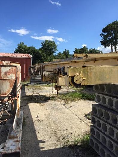 Used F&G 10 Ton Overhead Bridge Crane