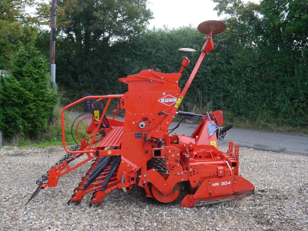 Used Kuhn Power Harrow Drill Combination