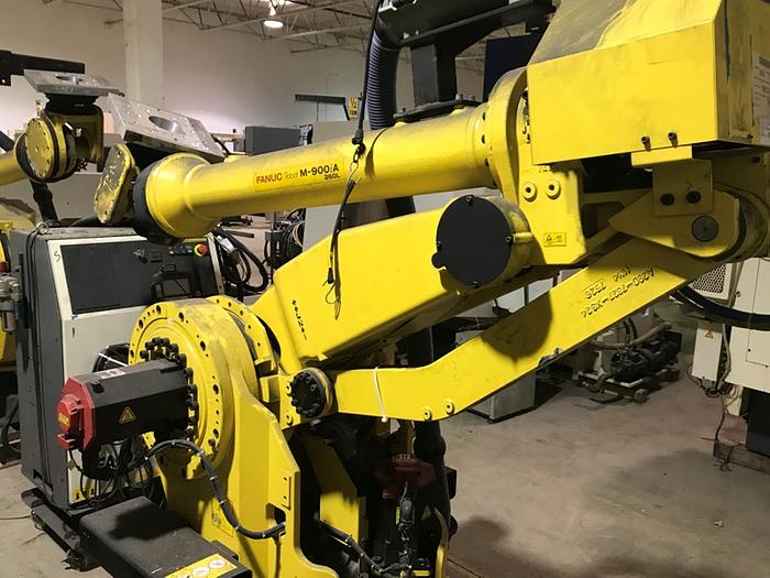 Used FANUC M900iA/260L 6 AXIS CNC ROBOT WITH R30iA CONTROLLER