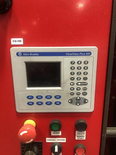 Used 60" ROSENTHAL DUPLEX SLITTER REWINDER 18" REWIND DIAMETERS MFG. 2016