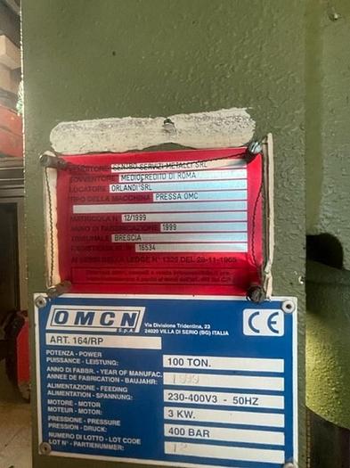 Usato PRESSA OMCN 100 TON