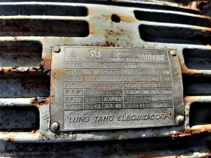 Used Refrig, Cooling Tower, 60 Ton, Lian Chi, Mdl LBC-60RT #S743851