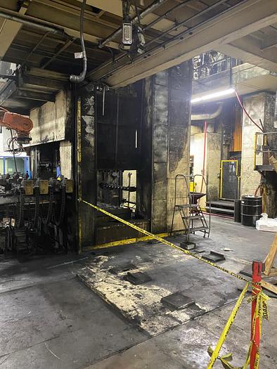 Used 1200-Ton CRH Hydraulic Hot Stamping Press (Cavenaghi & Ridolfi)