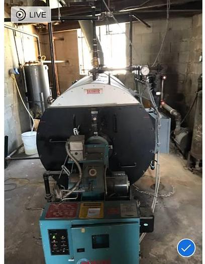 Used Latner Boiler 5. Mo 30 HP 150 PSI steam boiler